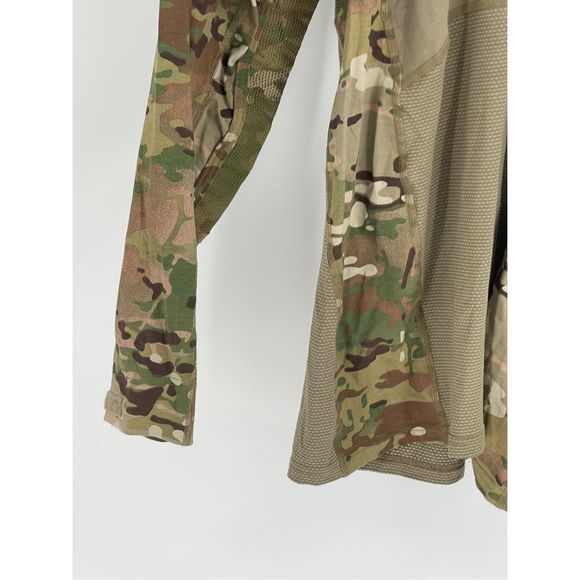 Team Soldier Army Combat Shirt‎ Men XS Camouflage Flame Fire Resistant - Picture 3 of 14